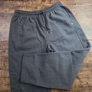 COTTON ON BODY Sweatpants Mens Medium Gray Fleece Lined Joggers Drawstring